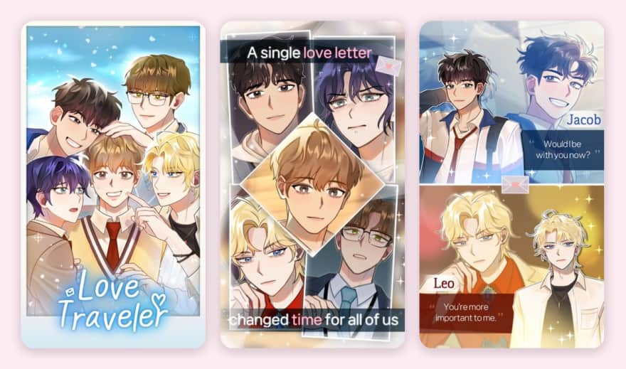 Love Travelerのゲーム画面(App Storeのスクリーンショット)